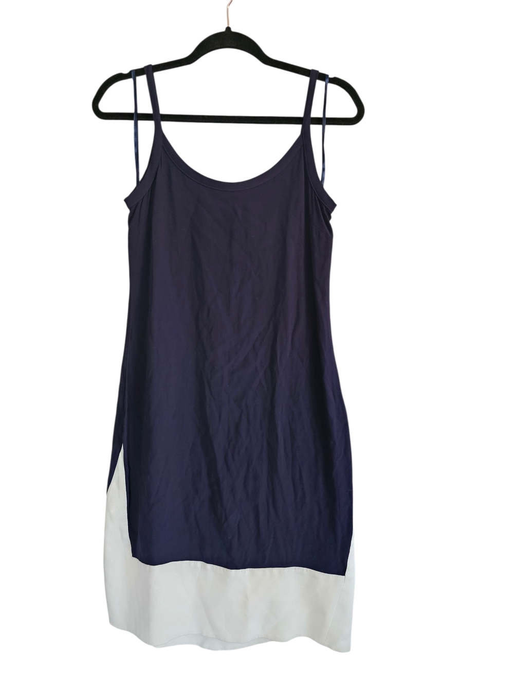 Ted Baker Navy and Ivory Slip Dress